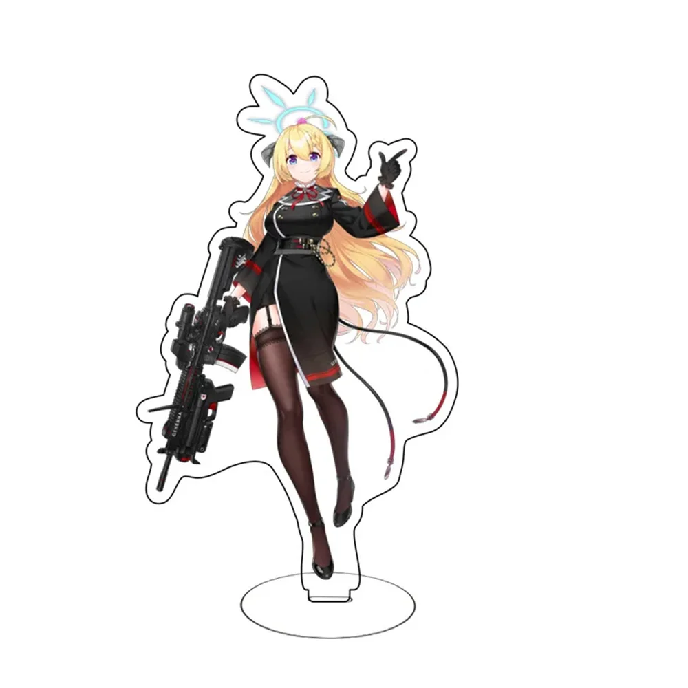 HOT Anime Blue Archive 15 CM Acrylic Stand Model Figure Cosplay Plate Holder Topper Birthday Fans Christmas Gift