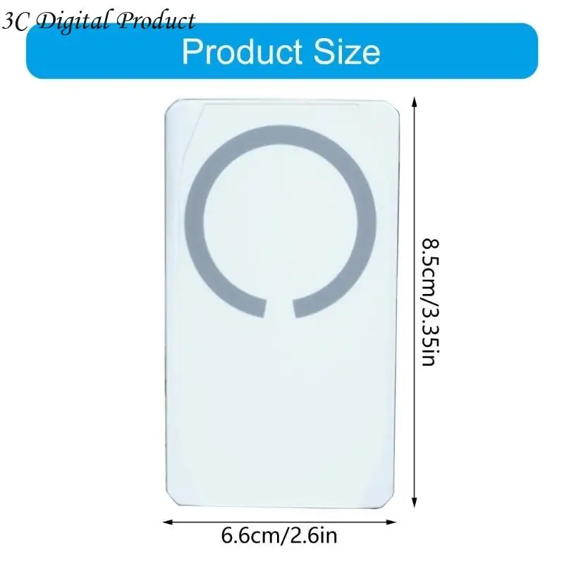 Беспроводное магнитное отображение телефона Устройство монитора камеры для рук без записи Q84A