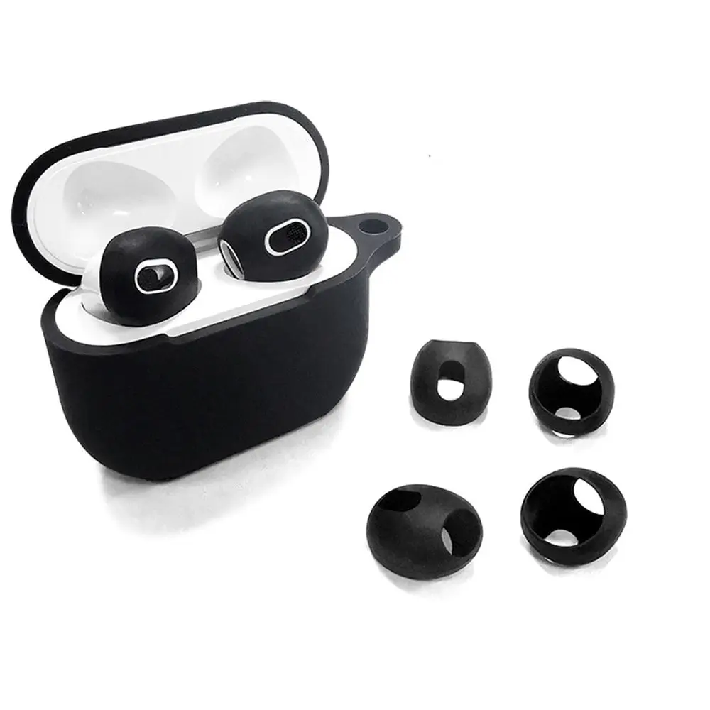2 ชิ้น/1 คู่เปลี่ยนหูฟังหูฟังซิลิโคนหูฟัง Eartips สําหรับ AirPods 3