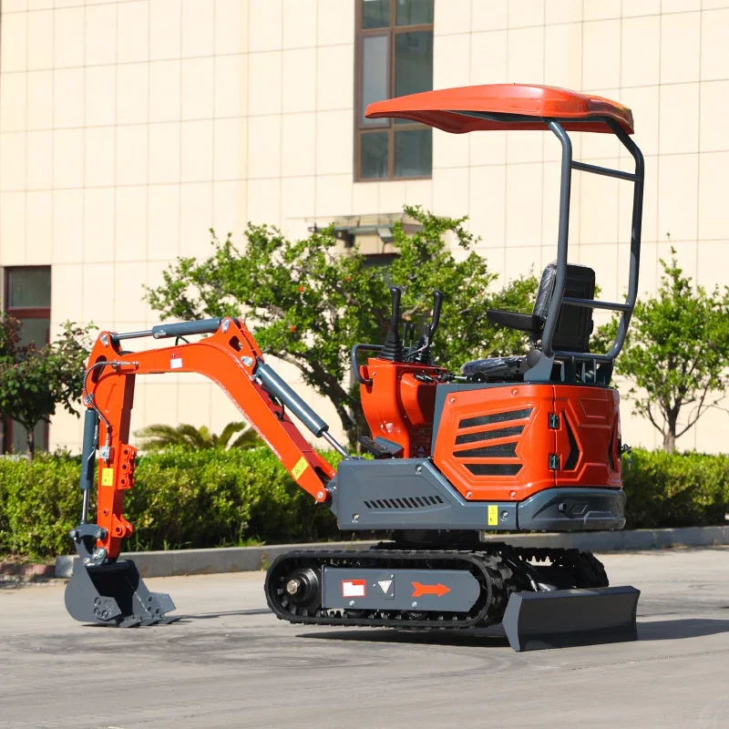 Free Shipping Wholesale Chinese Mini Excavator 1 Ton Hydraulic Digger EPA EURO5 Compact Excavator CE Approval Customization