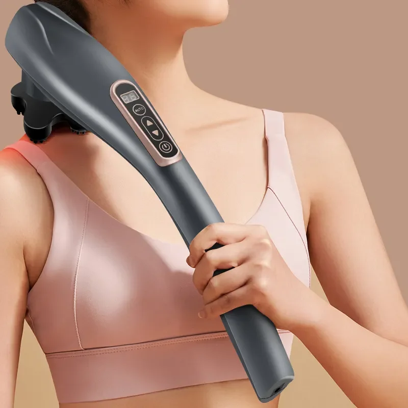 Electric Massage Stick Cervical Massager Neck Shoulder Waist Home Massage Hammer Back Multifunctional Whole Body