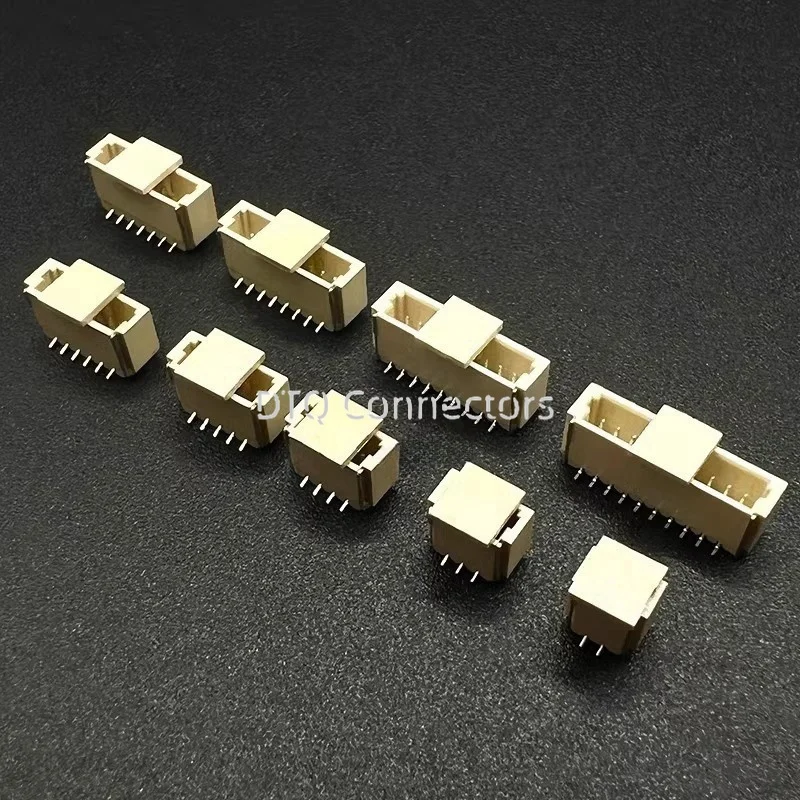 20Pcs/lot SH1.0 mm Vertical SMD 1.0mm Spacing Connector 2P/3P/4P/5P/6P/7P/8p-12p Vertical Sticker Socket Terminal connector