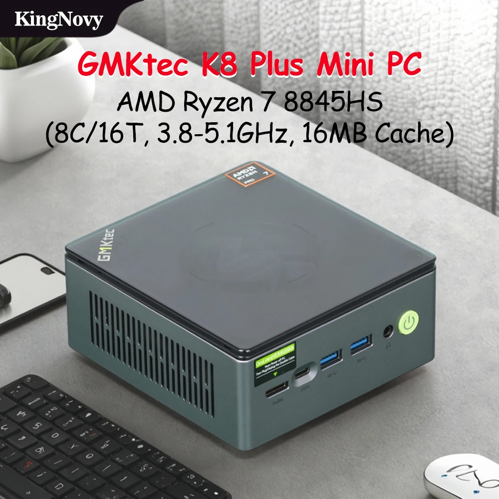 GMKtec K8 Plus Mini PC: Ein ultimatives Gaming- und Produktivitätsgerät für Profis