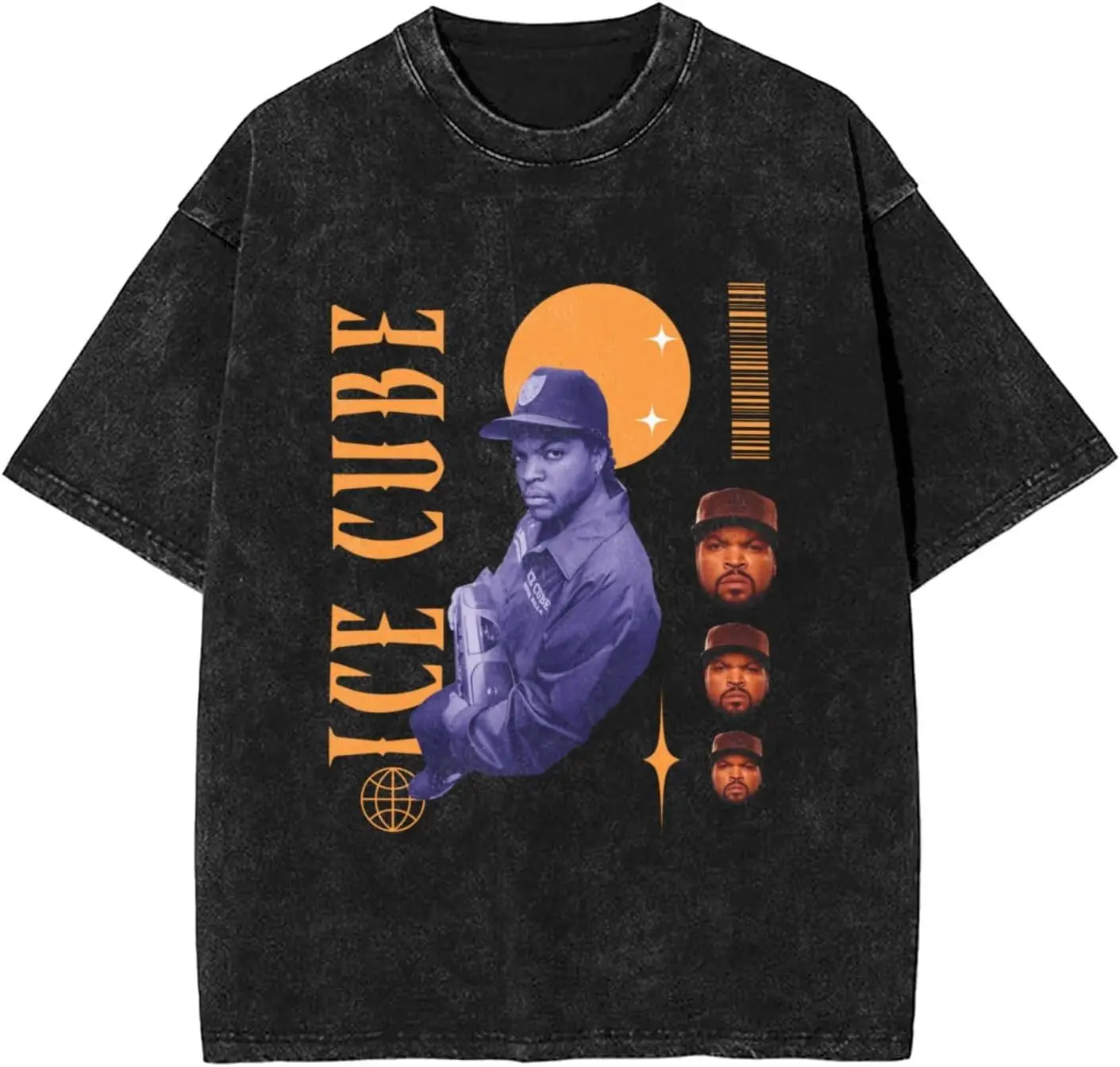 Hip Hop Shirts Men Cotton Round Neck Summer Vintage T-Shirts Novelty Graphic Classic Tee Tops