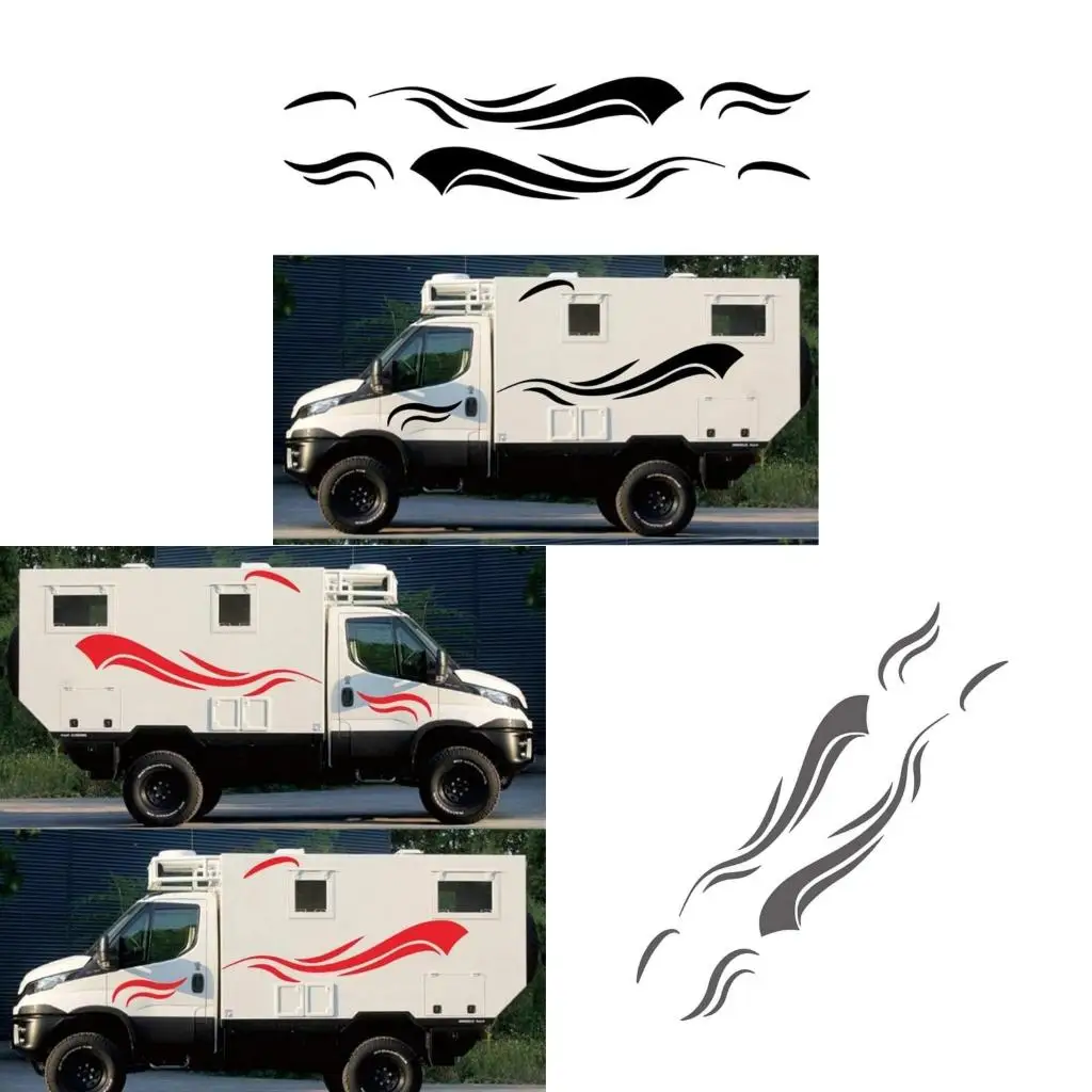 

Motorhomes and SUV Body Graphics Decorative Stickers Decals for SUVs & Campers Long Lasting Appeal Safe and Fun Journey