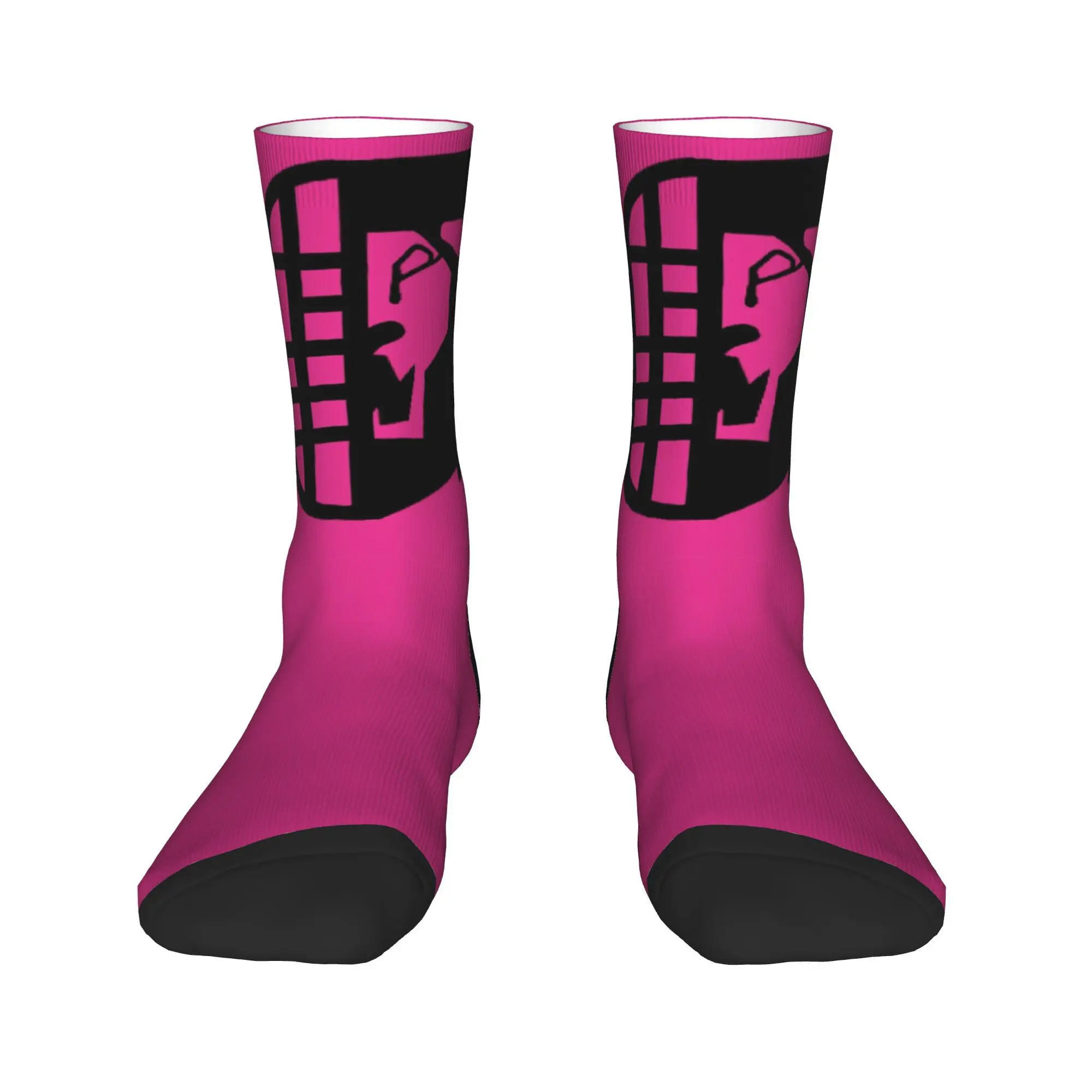 Baby Saja KPop Demon Hunters Chibi Art medias calcetines casuales adultos hombres calcetines suaves transpirables primavera al aire libre calcetines antideslizantes