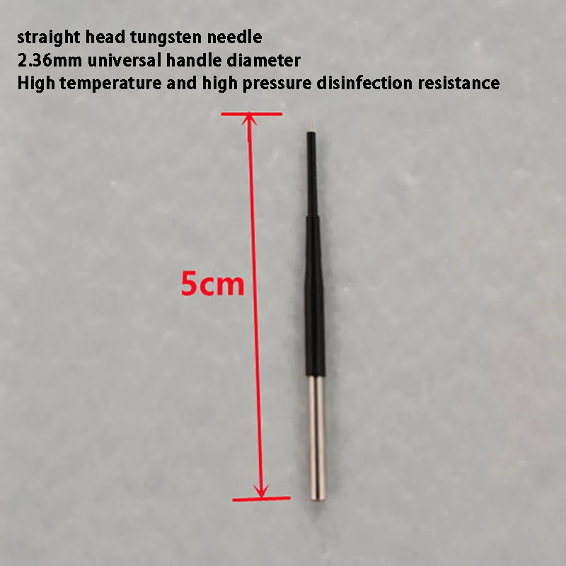 Micro Fine Non-Stick Tungsten Needle Beauty Electrode Tool Head Lip Knife High Frequency Electroknife Electroion Electrocoagulat