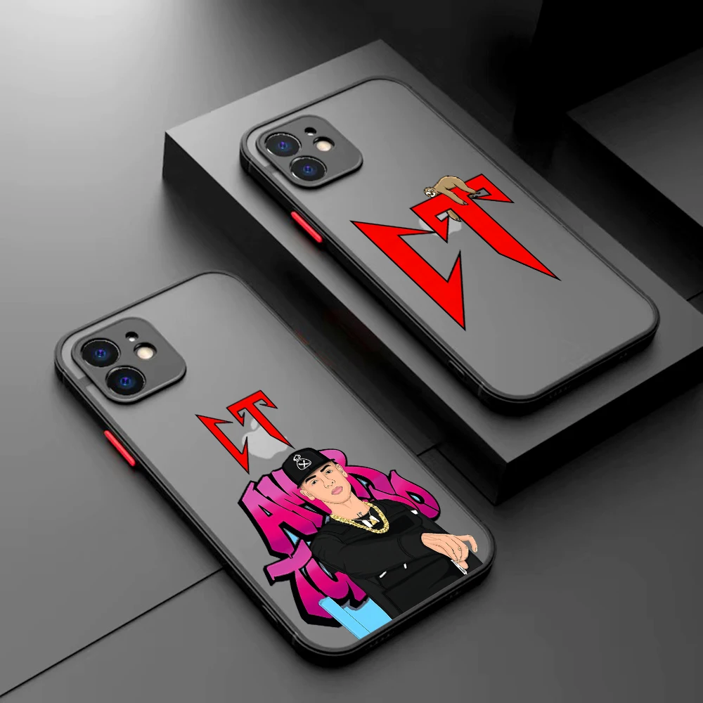 Raper Natanael Cano Logo Phone Case For OPPO Reno 2Z 3 4 5 6 6Z 7 7Z 8 8T F5 F7 F9 F11 Pro Plus 4G 5G Matte Transparent Cover