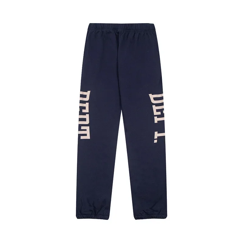 Pantalon de sport décontracté en coton pour hommes et femmes, lettre imprimée Dept, marque de mode, été