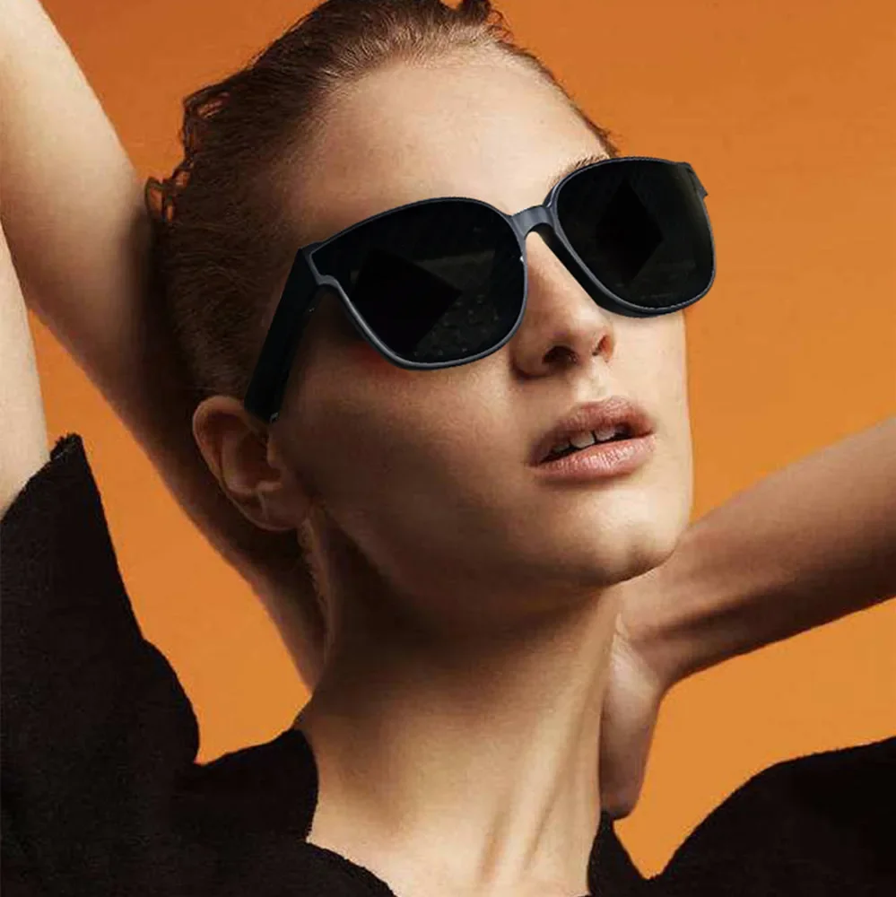 نظارات بلوتوث ذكية، نظارات شمسية صوتية، صوت محيطي، سماعة هاتف محمول، قيادة السيارة، مشغل موسيقى، مستقطب لاسلكي