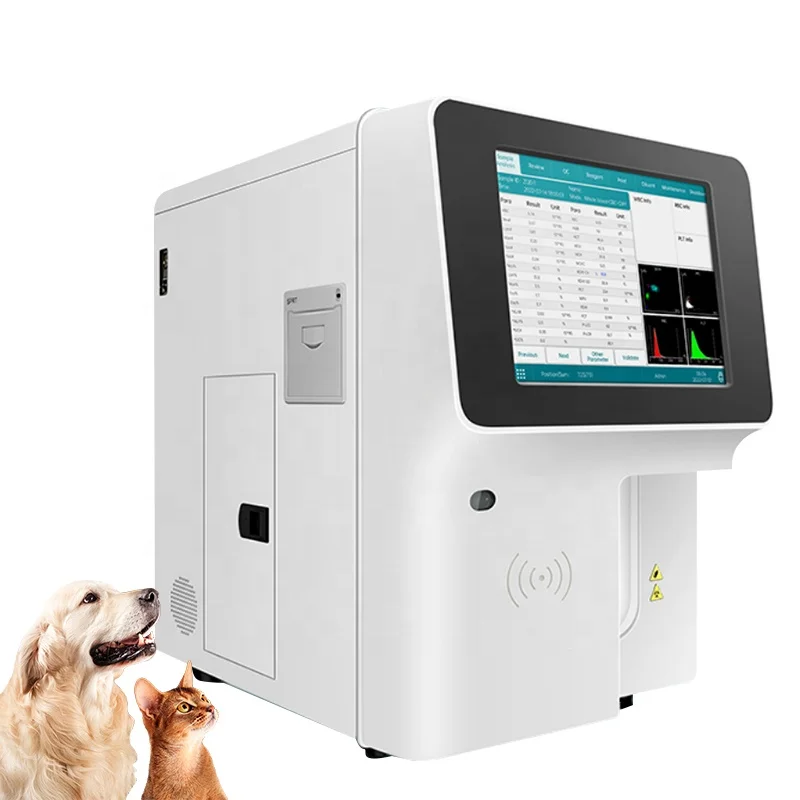 YSTE-HA5V Ysenemd vet pet china best hematology analyzer 5 diff hematology analyzer hematology analyzer 5 part uso veterinario