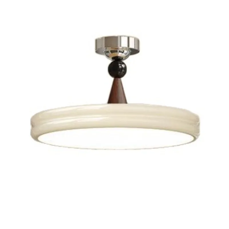 

Новая потолочная люстра 2025 года в кремовом стиле для спальни, современная люстра в стиле французского средневековья для главной спальни, светильник для учебы с защитой для глаз