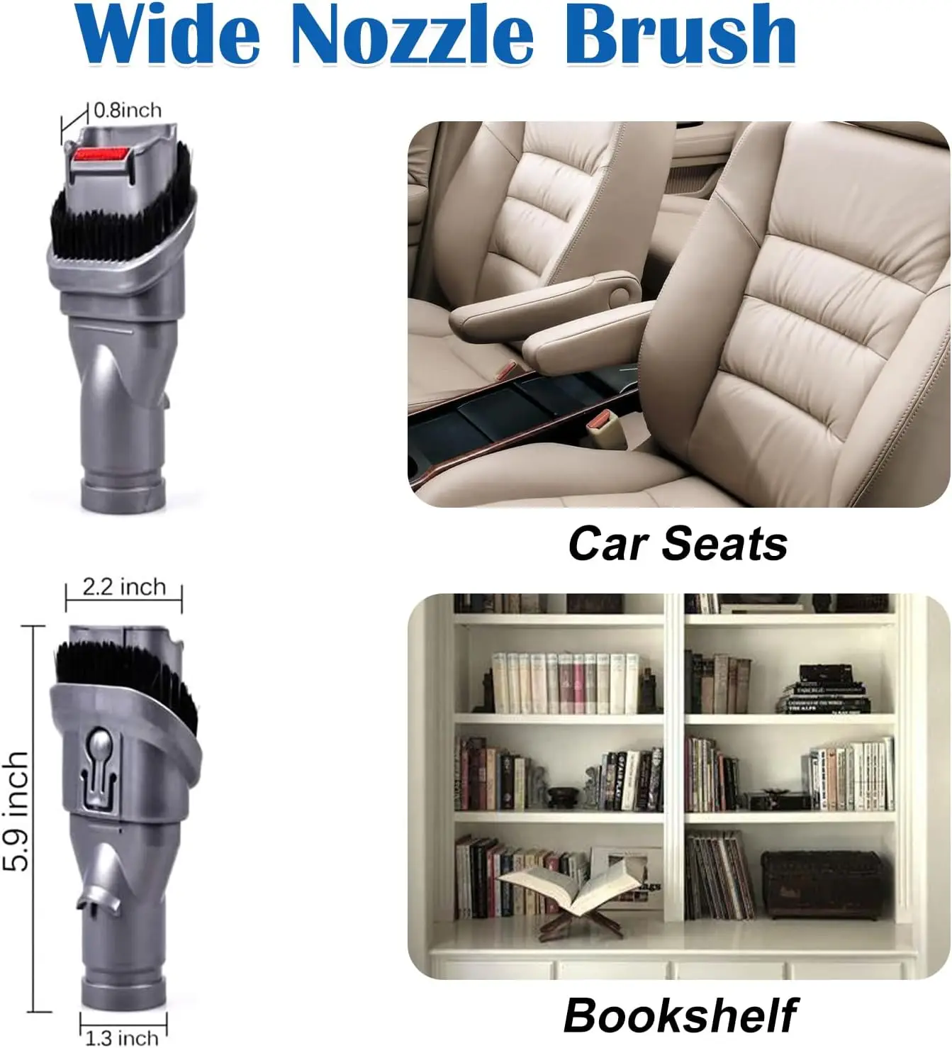 مجموعة فرشاة بديلة لمرفقات المكنسة الكهربائية دايسون V11 V15 V6-V10، DC24-DC74 #6