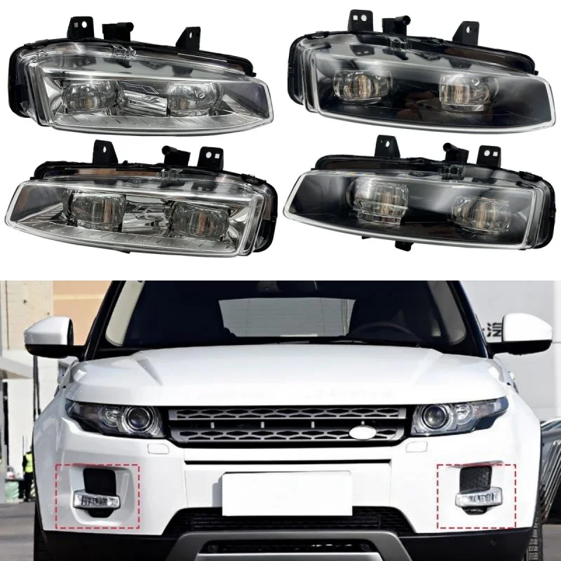 

For Land Rover Range Rover Evoque 2011 2012 2013 2014 2015 Auto Left Right LED Front Bumper Fog Lamp Daytime Running Light