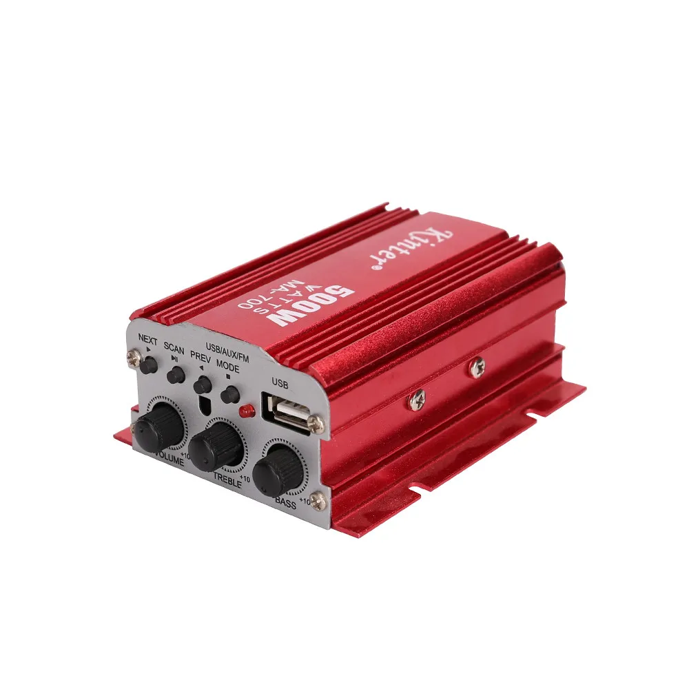 

Kinscoter Ma-700 Hifi Class Ab 12v Digital Audio Car Amplifier Colourful Car Amplifiers With Usb/fm