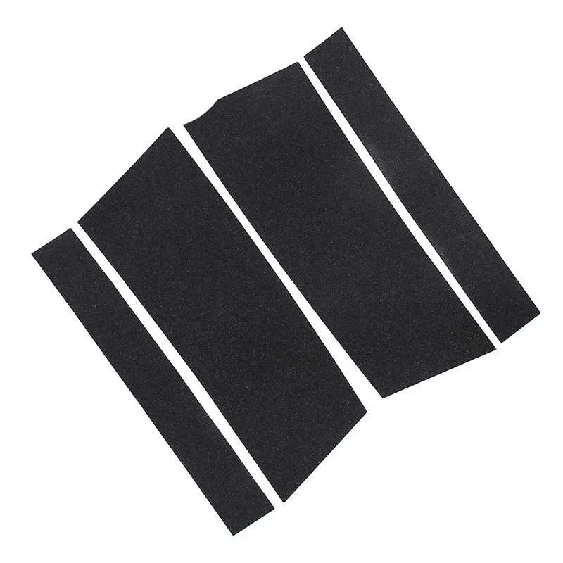 For Land Rover Defender 90 110 130 2020-2024 PVC Black Car Tailgate Center Column Trim Sticker Car Accessories