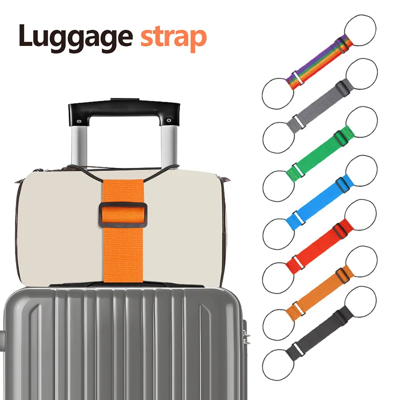 Luggage Strap, Travel Bag Fixing Strap, Luggage Elastic Rope Binding Strap, Luggage Tying Strap