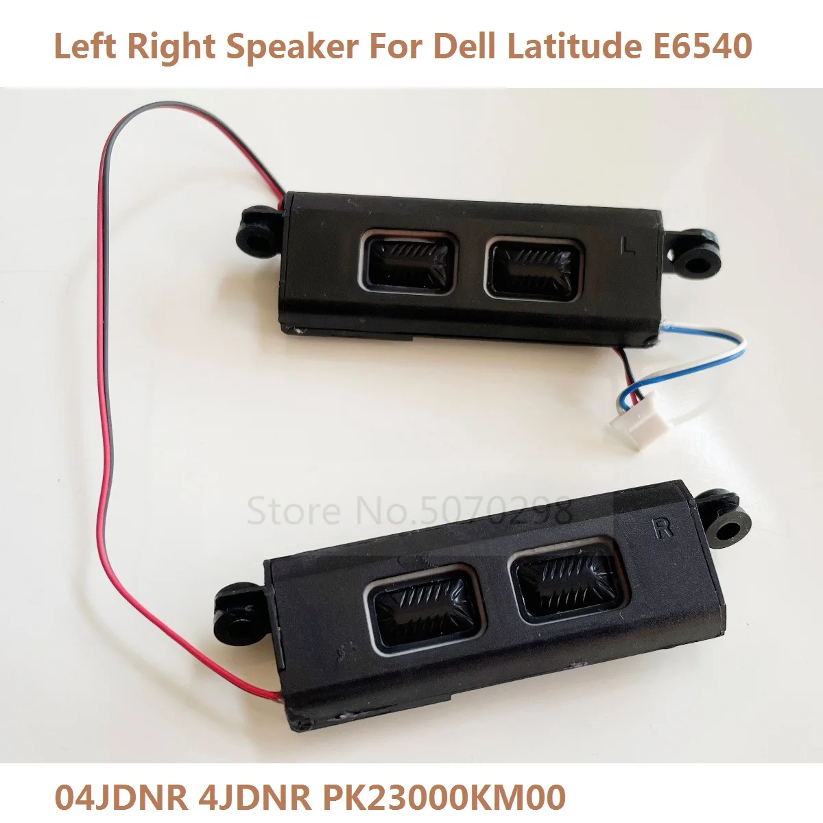 New Replacement Left and Right Internal Speaker Set for Dell Latitude E6540 Laptop 04JDNR 4JDNR PK23000KM00