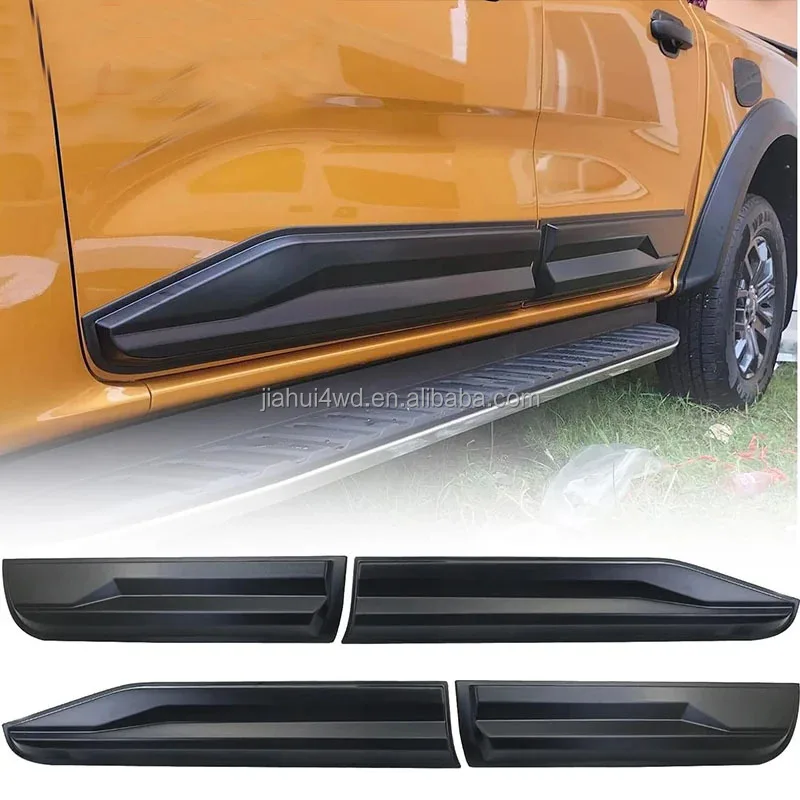 ABS Body Cladding For Ford Ranger Wildtrak T9 2022 2023 2024 Sport XLT XLS XL Double Cabin Car Accessories