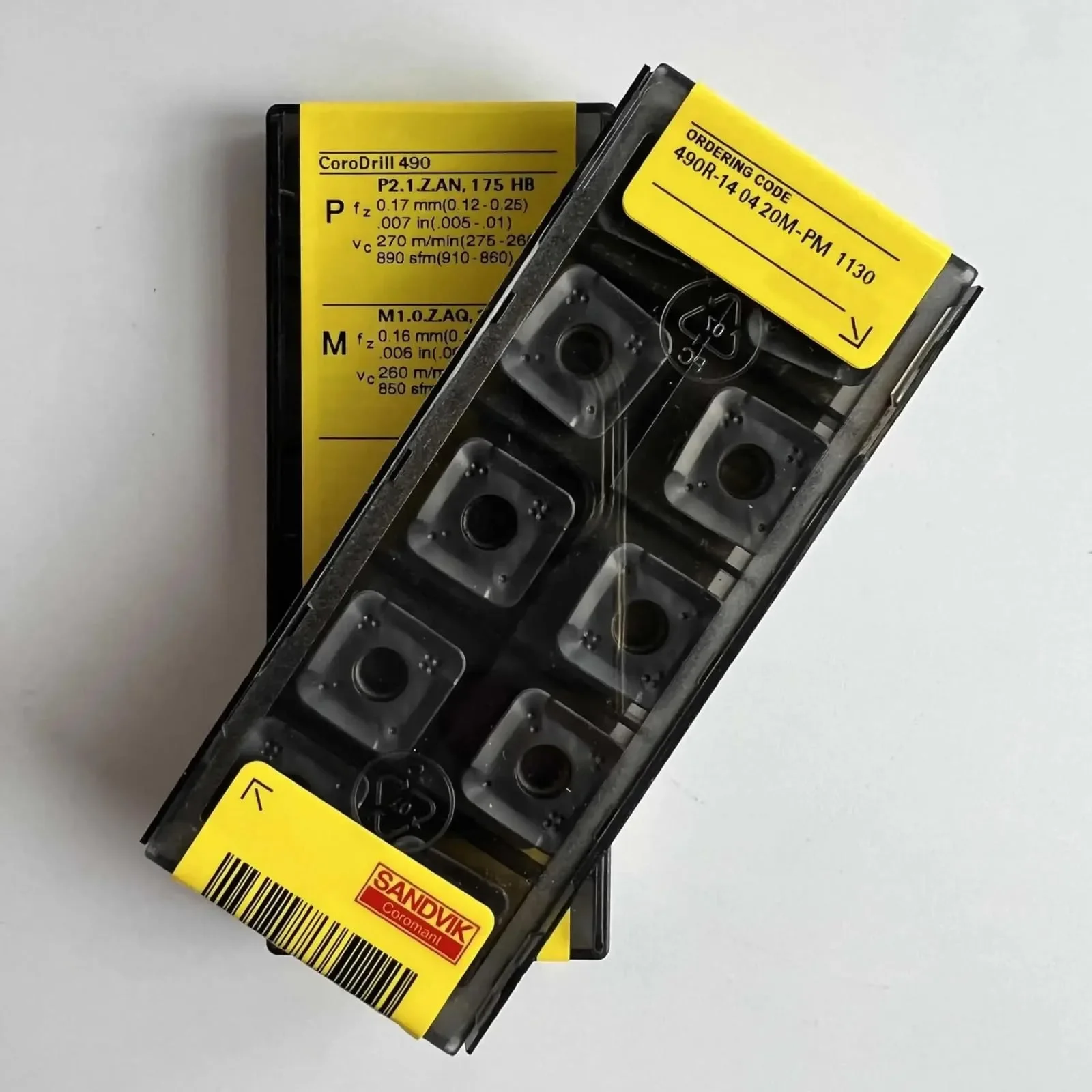 

Оригинальный SANDVIK/490R-140420M-PM 1130/лезвие с ЧПУ из твердого сплава, 10 шт.