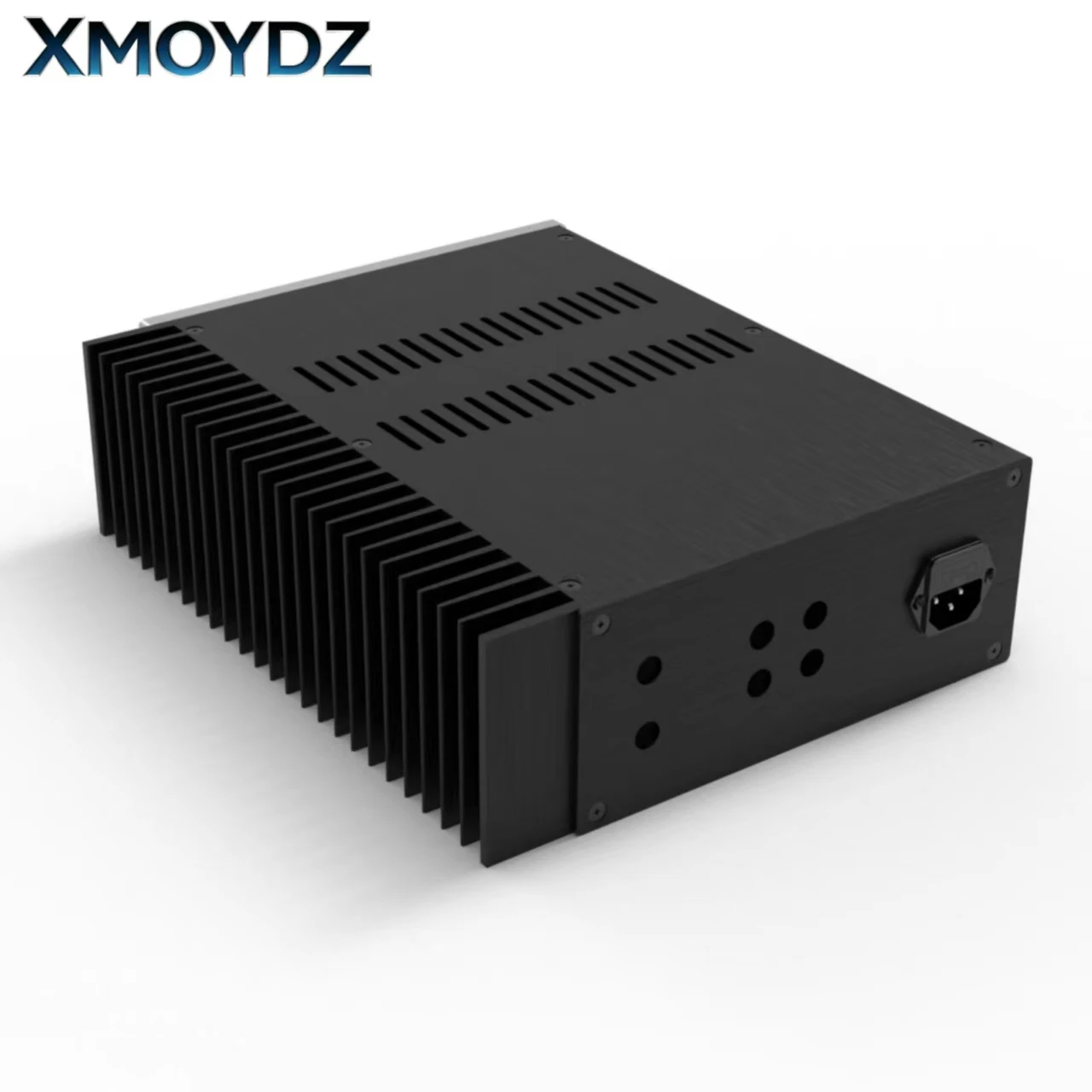 Full Aluminum Power Amp Chassis 269*90*311mm Single Side Heatsink Anodized DIY HiFi Enclosure for Preamp DAC PSU Headphone Case