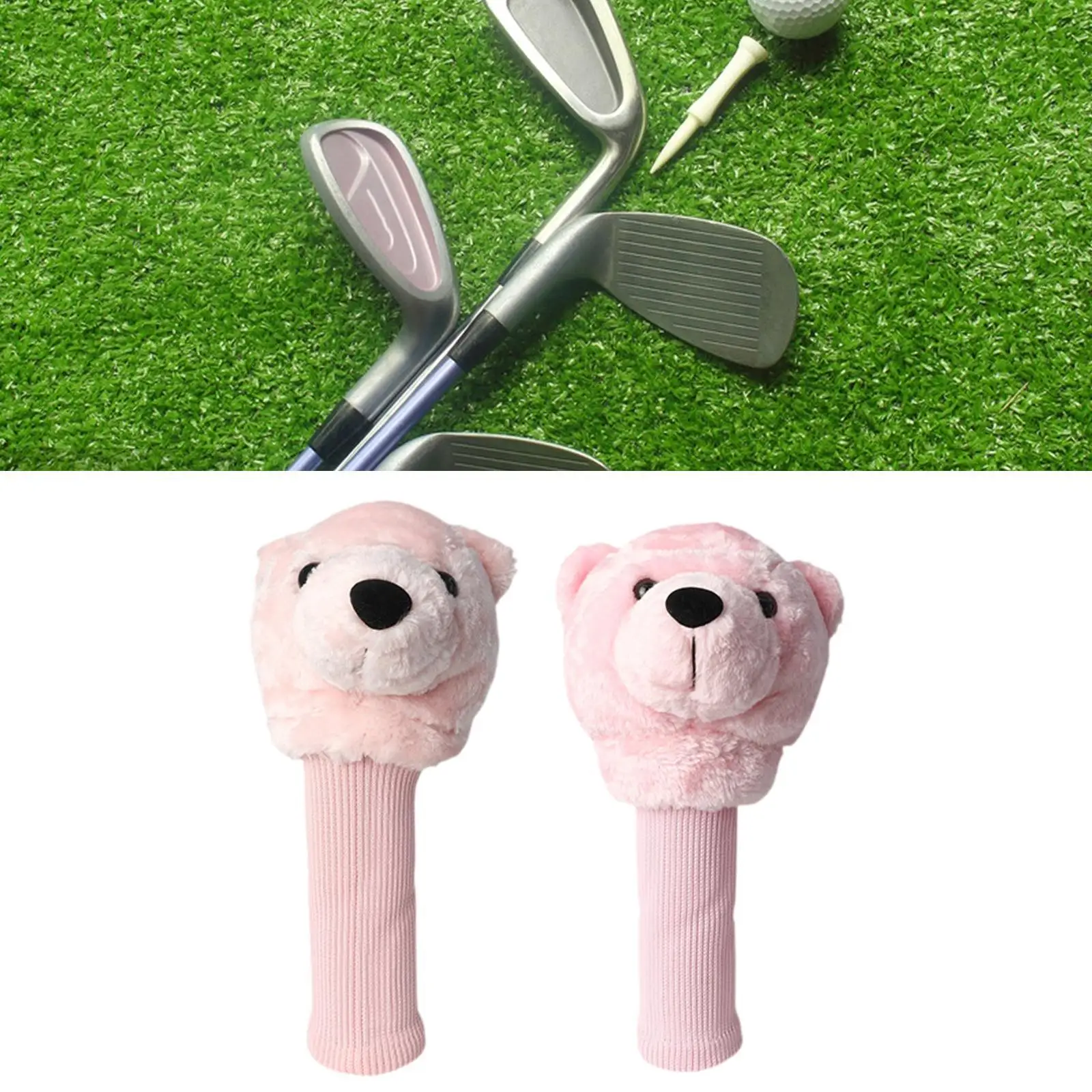 

Bear Golf Club Cover for Scratch Protection Lightweight Accessory for Training