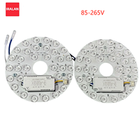 LED Bulb Panel Suitable for Led Ceiling Lamp and Fan Light with Magnetic Installation Simple Three-color Light Smart Panel Light