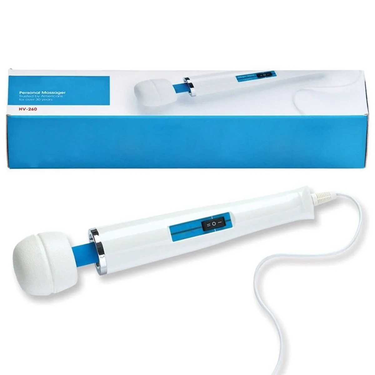 

A64E Wand Massager Super Vibrating Massager Hv-260R Electric Vibrating Massager Us Plug