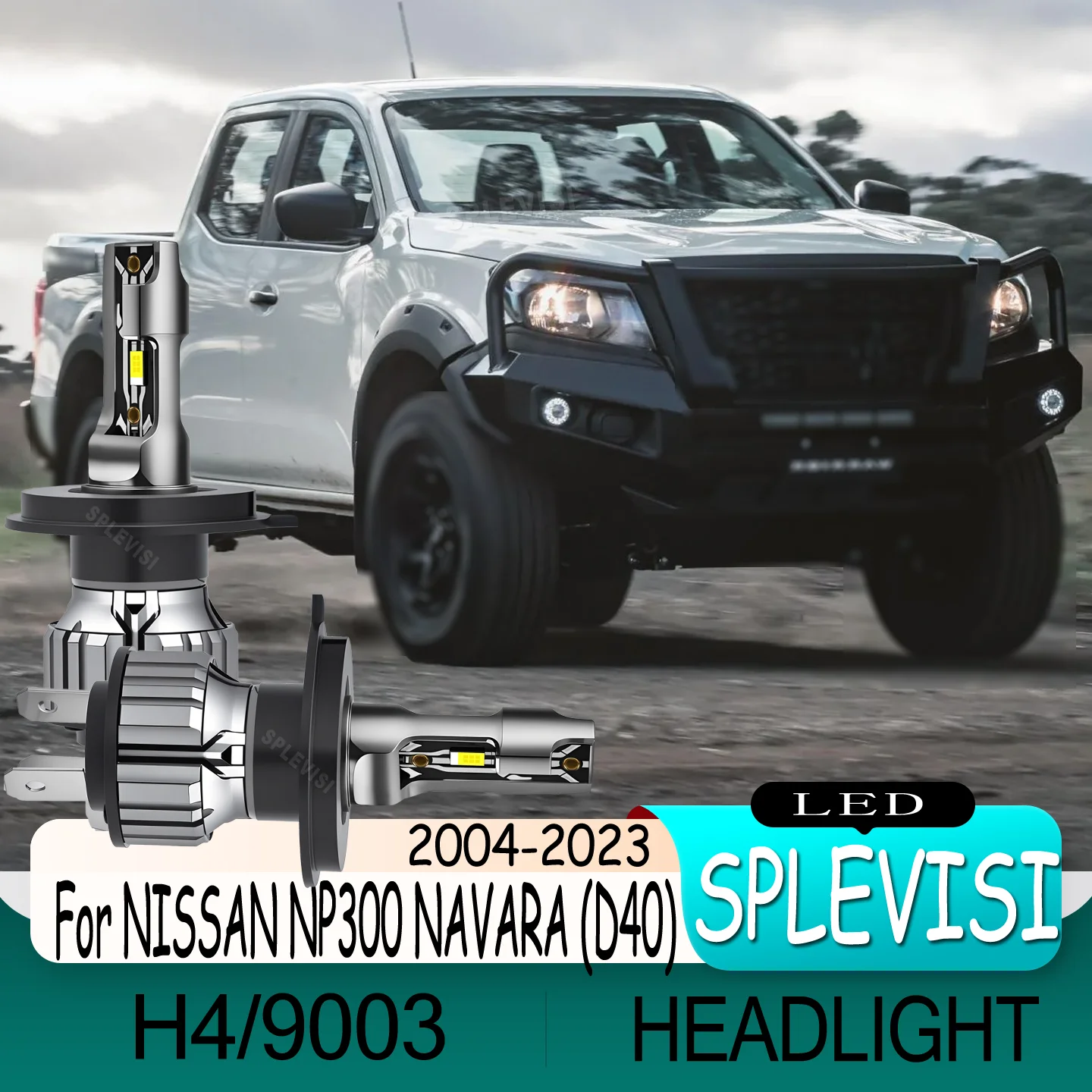 

High-Performance waterproof 9003 LED Headlight For NISSAN NP300 NAVARA (D40) 2004 2005 2006 2007 2008 2009 2010 2011 2012-2023