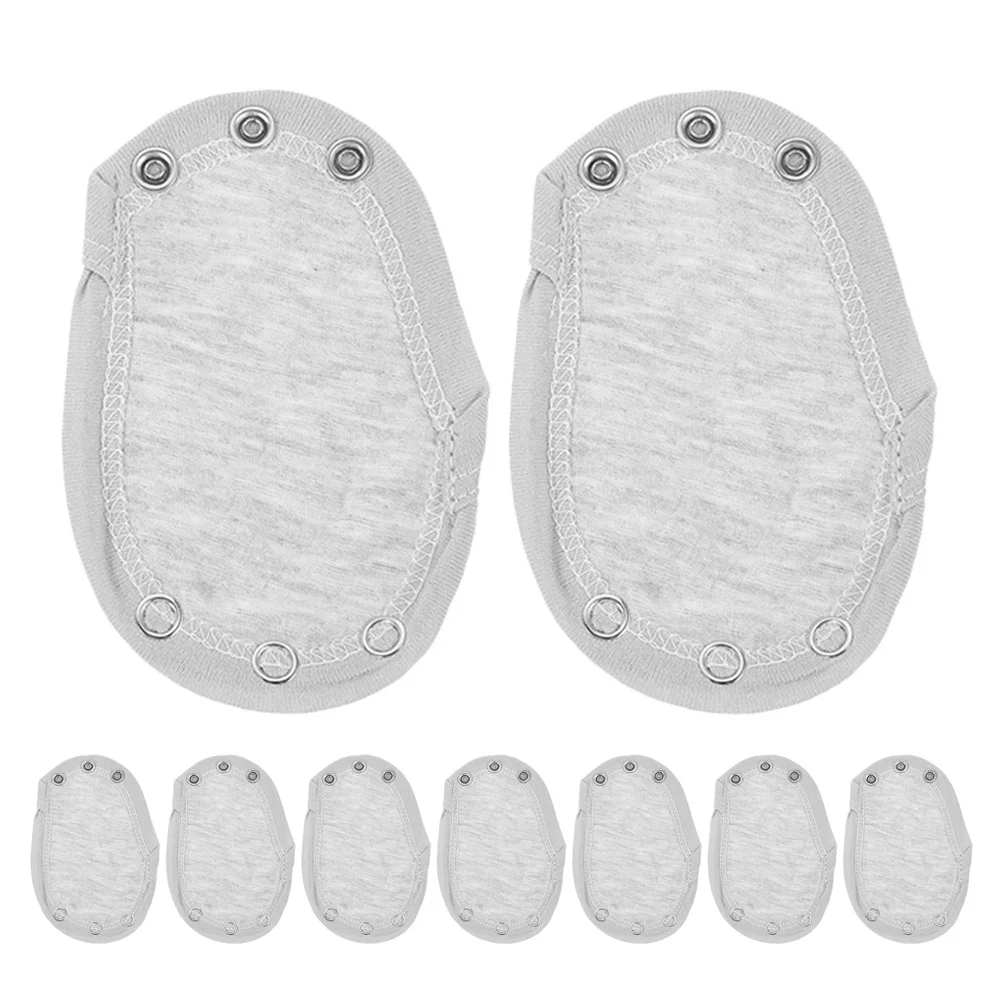 

9pcs Bodysuit Extender Cotton Snap Closure For Comfortable Soft Breathable Jumpsuits Pants Crawlers