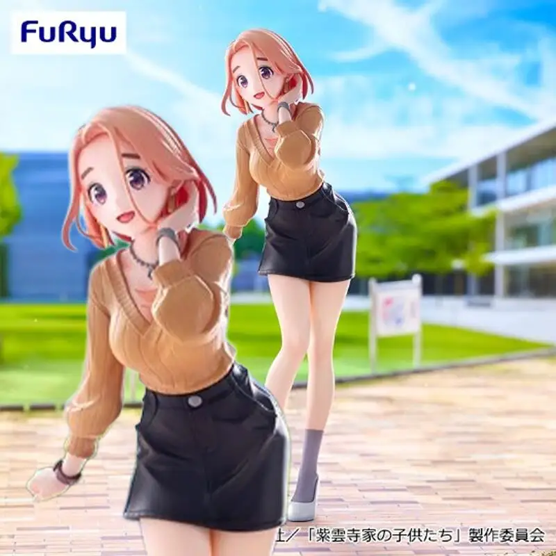 

Genuine In Stock Original Furyu The Shiunji Family Children Trio-Try-It Figure Banri Shiunji PVC Anime Figure Model Toys Gift