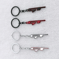 2024 New Metal Keyring GT Key Chain Rings For Picanto Forte EV6 Stinger Sportage Stonic Ceed Proceed GT Keychain Accessories