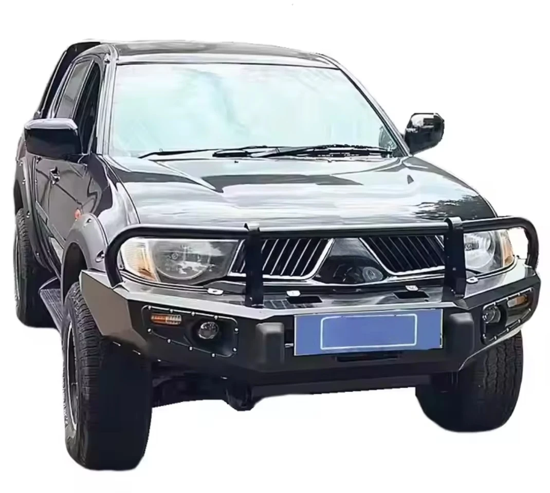 Brand-New Hot-Selling Steel Front Bumper Kit with Tow Hook Cut-Outs for  Triton L200 2006-2014