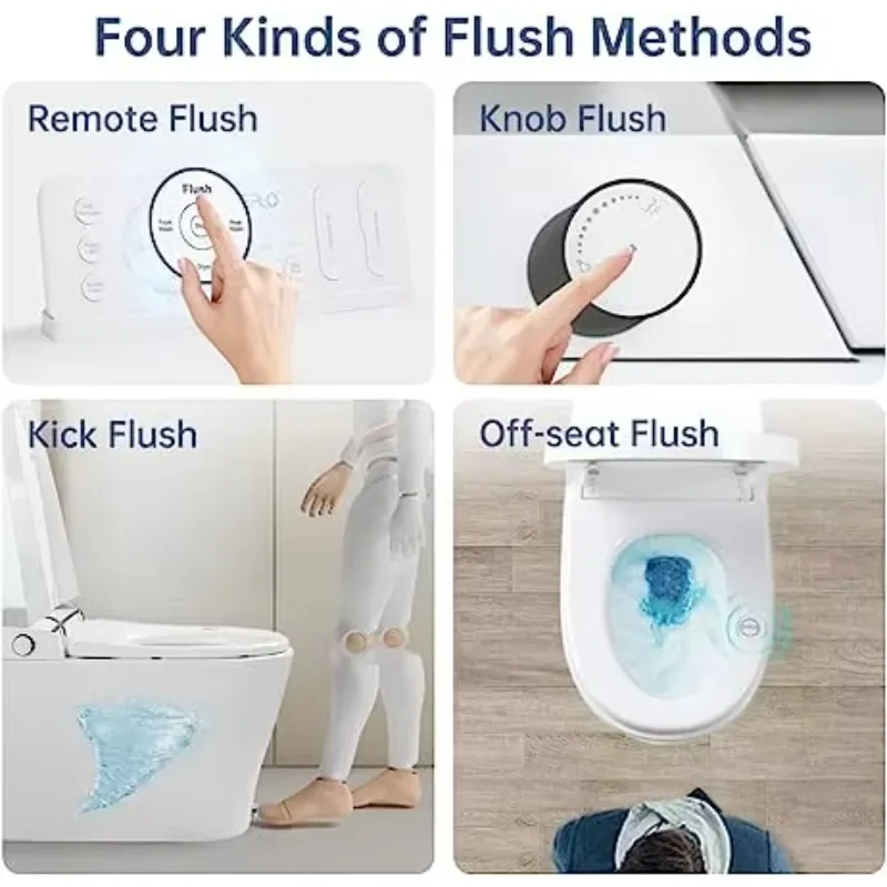 ZXHK รุ่นใหม่ล่าสุด ปี 2024 โถสุขภัณฑ์อัจฉริยะ ทันสมัย ระดับไฮเอนด์ พร้อมระบบทำความร้อนอัจฉริยะ ฝารองนั่งชักโครกแบบไฟฟ้า