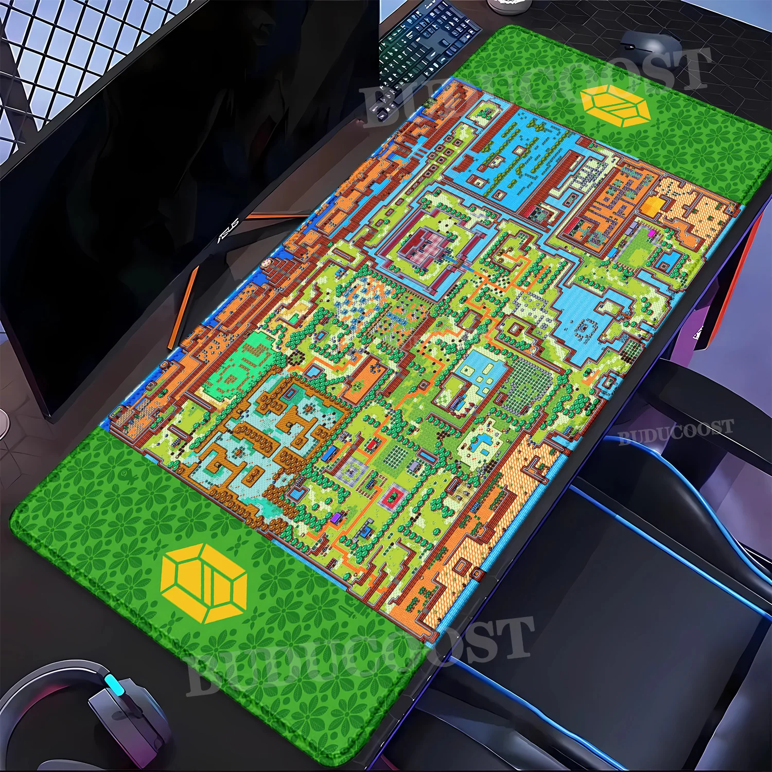 Link Mouse Pad Pc Gamer Anime - đánh giá và giá Zelda Desk Setup