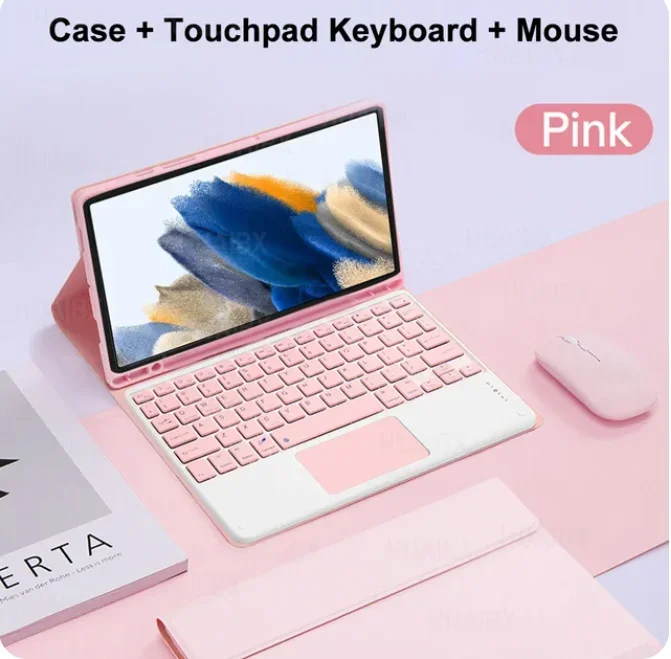 For IPad Air 13 M3 2025 Tablets Keyboard Case Mouse Bluetooth Keyboard Cover for iPad Air 13 M2 2024 A2898 A2899 A2900 Funda