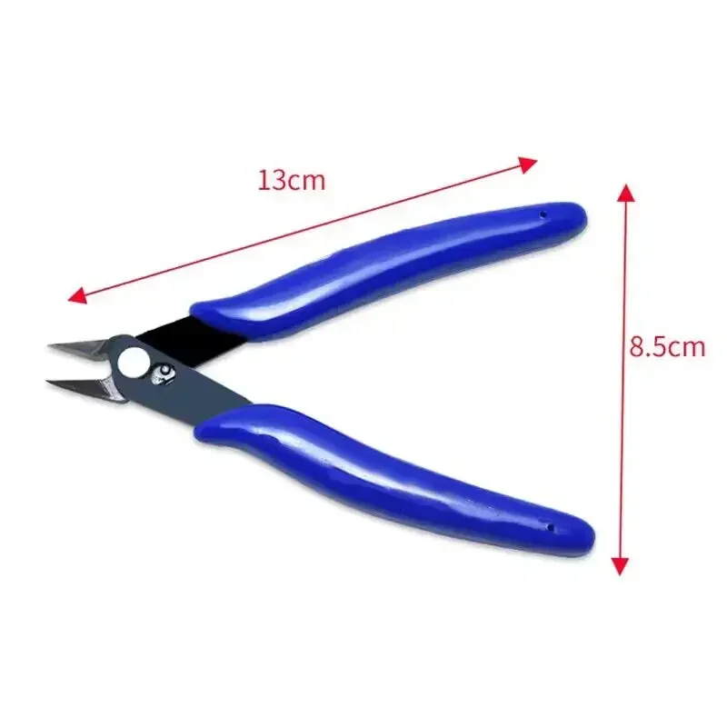 Diagonal Pliers with Precision Flush Cutter Carbon Steel Plier Electrical Wire Cable Cutters  for Work in Confined Areas