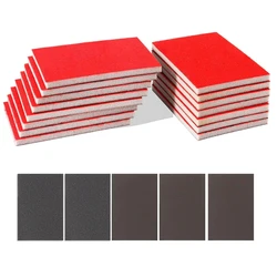 Sanding Sponge 20 Pcs 180-3000 Grit Sanding Block Pads Dry Wet Sanding Sponge Soft Foam Fine Drywall Sandpaper for Crafts