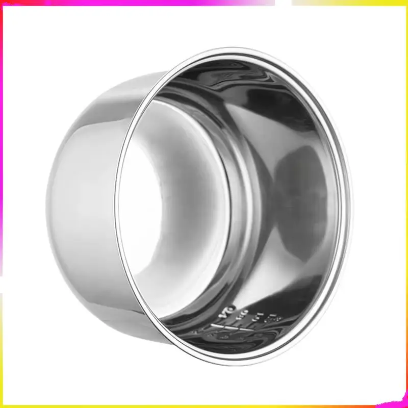 M04K الغذاء الصف الفولاذ المقاوم للصدأ وعاء طبخ الأرز الداخلي ل Zojirushi NS-WAC18 استبدال الوعاء الداخلي #2