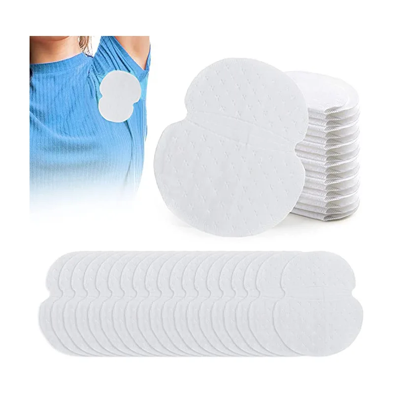 50pcs/set Underarm Pads Dress Clothing Perspiration Deodorant Pads Armpit Care Sweat Absorbent Pads Deodorant for Women Men