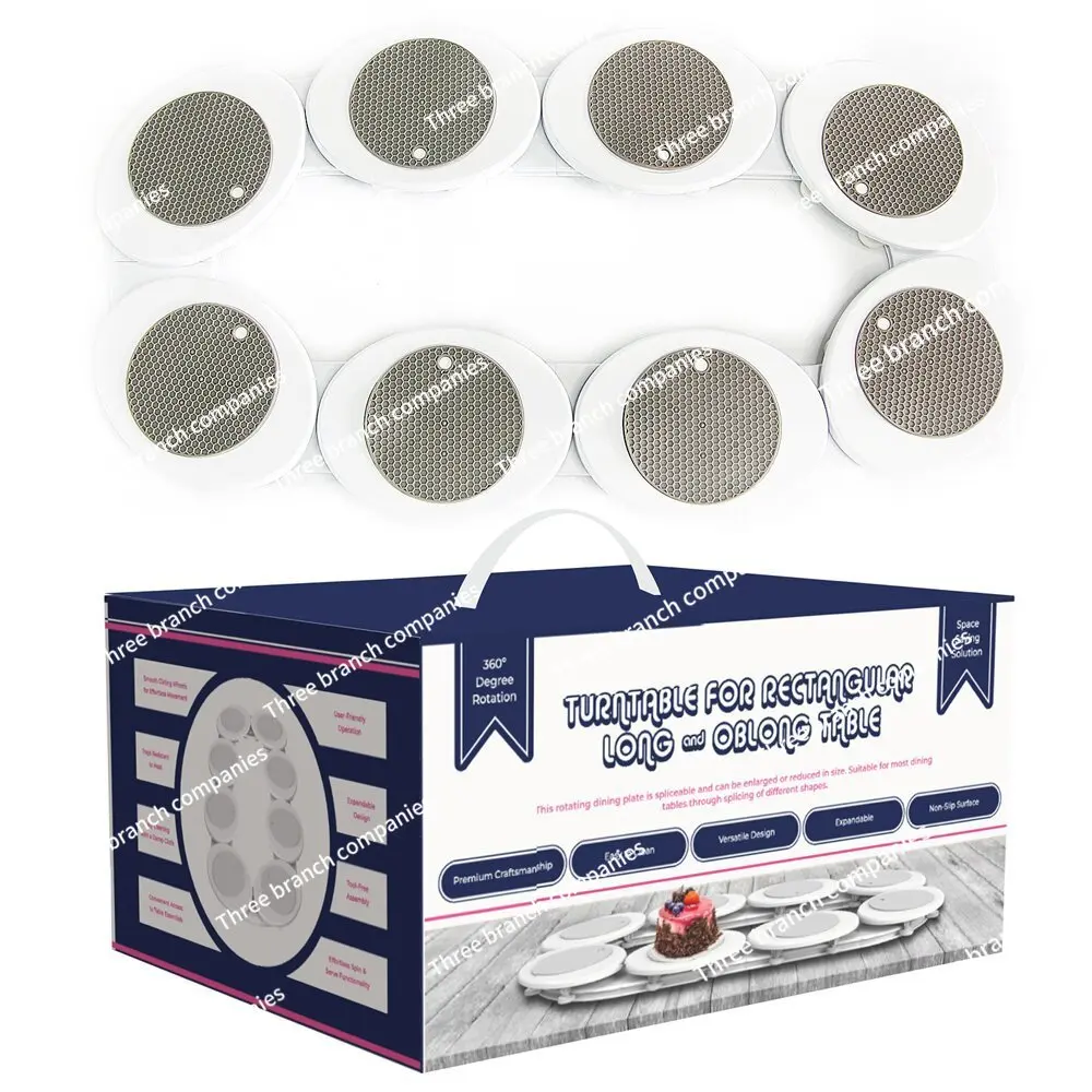 Table rotation, portable meal tray outdoor dishes