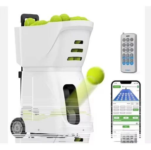 Best Selling Discount Manufacturer Sealed Packaging CN Tennis Serving Machine, Automatic Portable Serving Machine, Suit