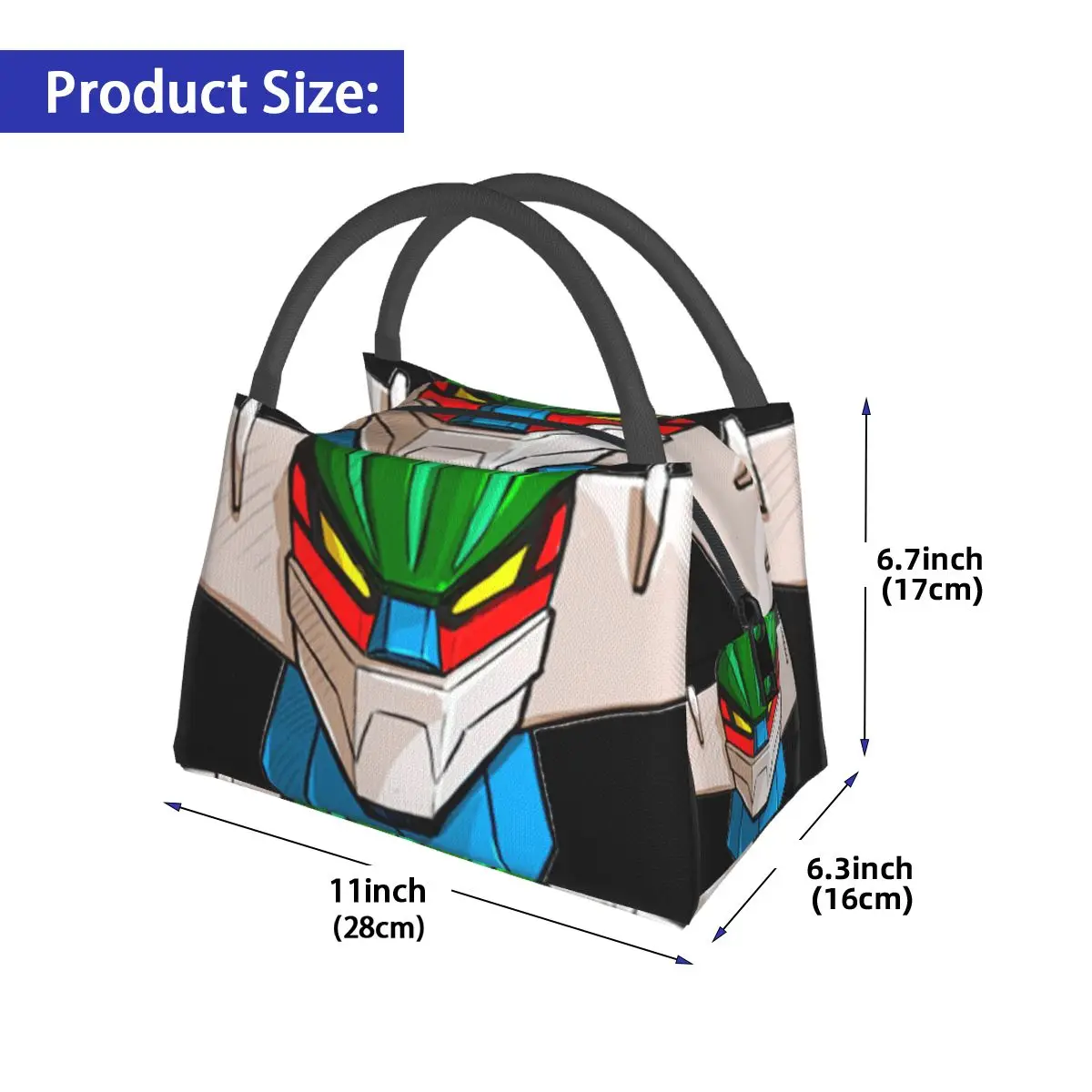 Koutetsu Jeeg Portable insulation bag for Cooler Thermal Food Office Pinic Container