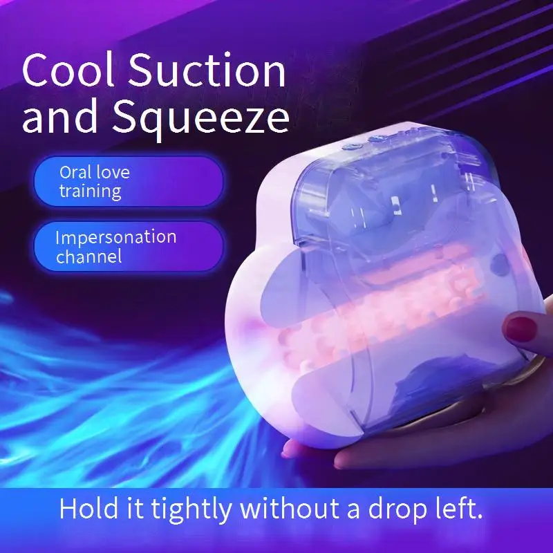Male Sex Toys Electric Masturbator Penis Enlargement Delay for Solo Use Couple Play Bedroom Bathroom Male Masturbator\N