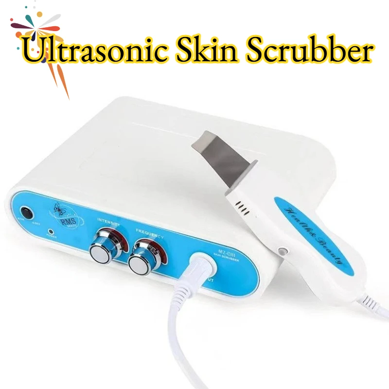 Esfoliador Ultrassônico para a Pele, Ferramentas de Cuidados com a Pele, Dispositivos de Beleza para Uso Doméstico, Limpador Facial, Instrumento Profi