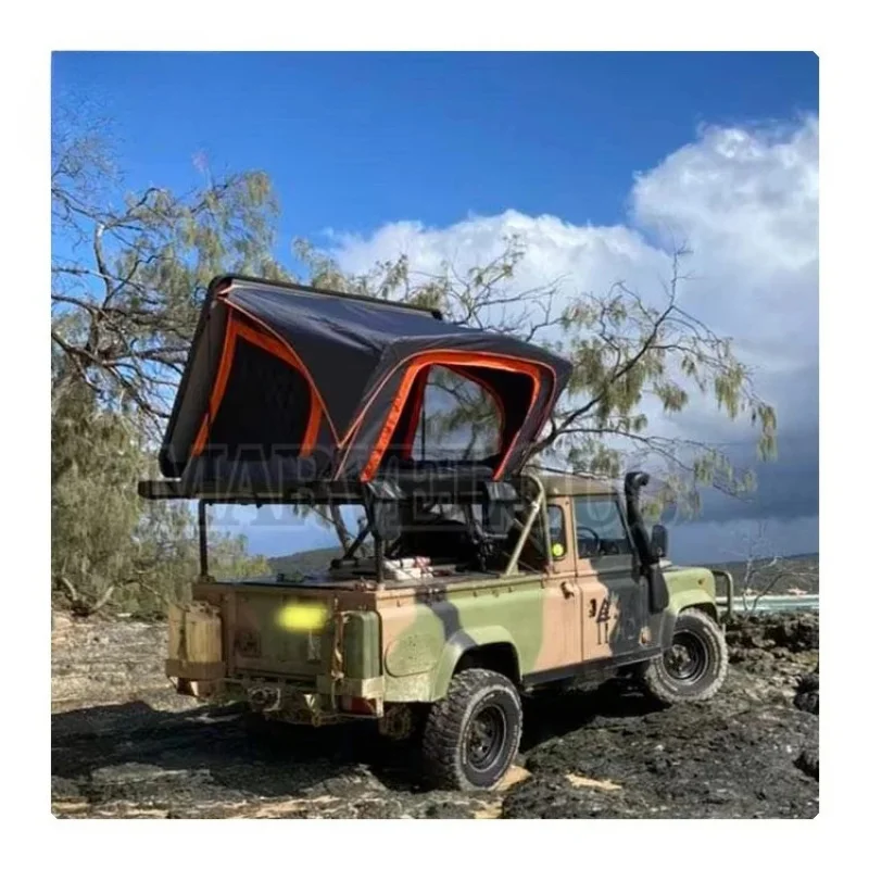 

Hot Selling Hard Roof Top Tent 2 Person Couple Tent up Rooftop Tent Camping and Outdoor Adventures