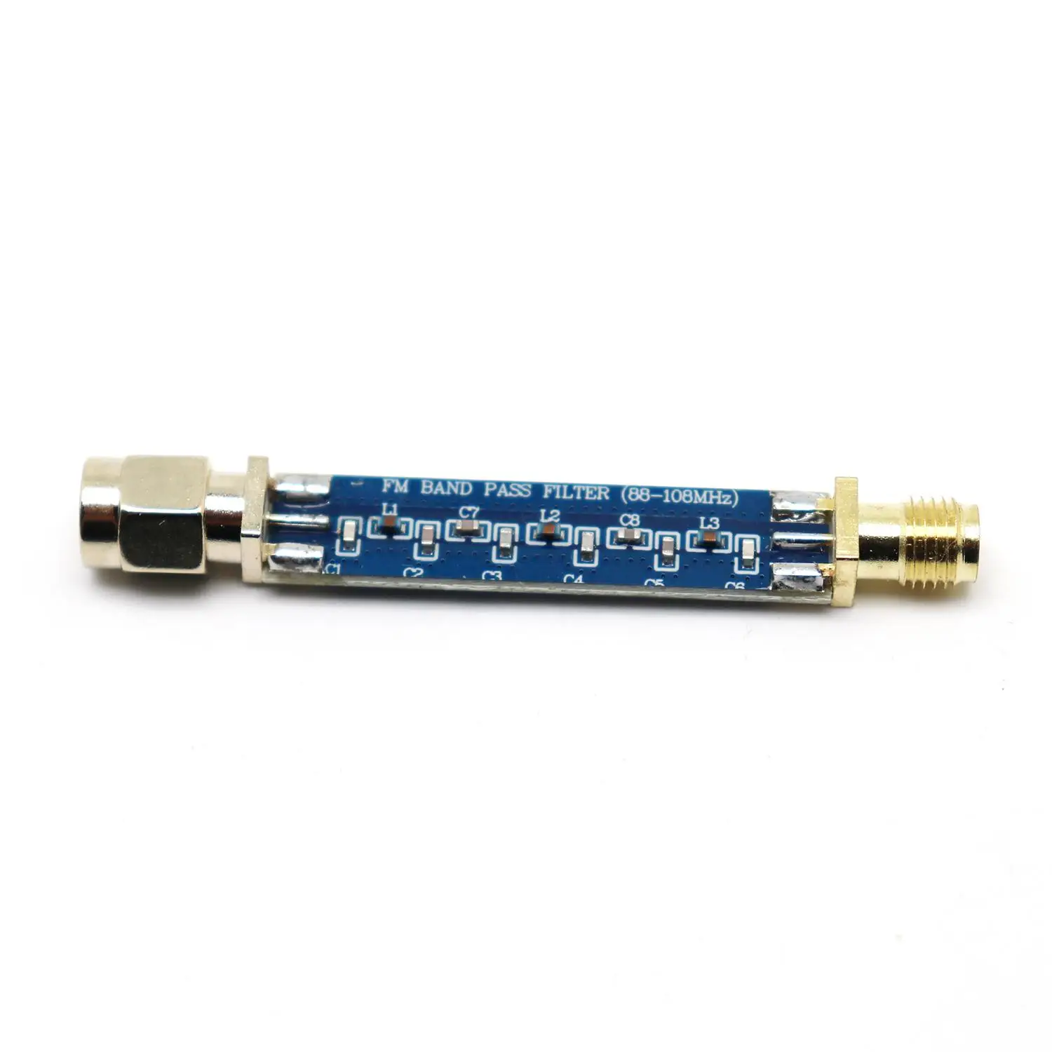 88-108MHz FM Bandpass Filter SMA - LC Filter FM BPF For FM Transmitter/Receiver, RF Front-End Filtering HAM & Broadcast