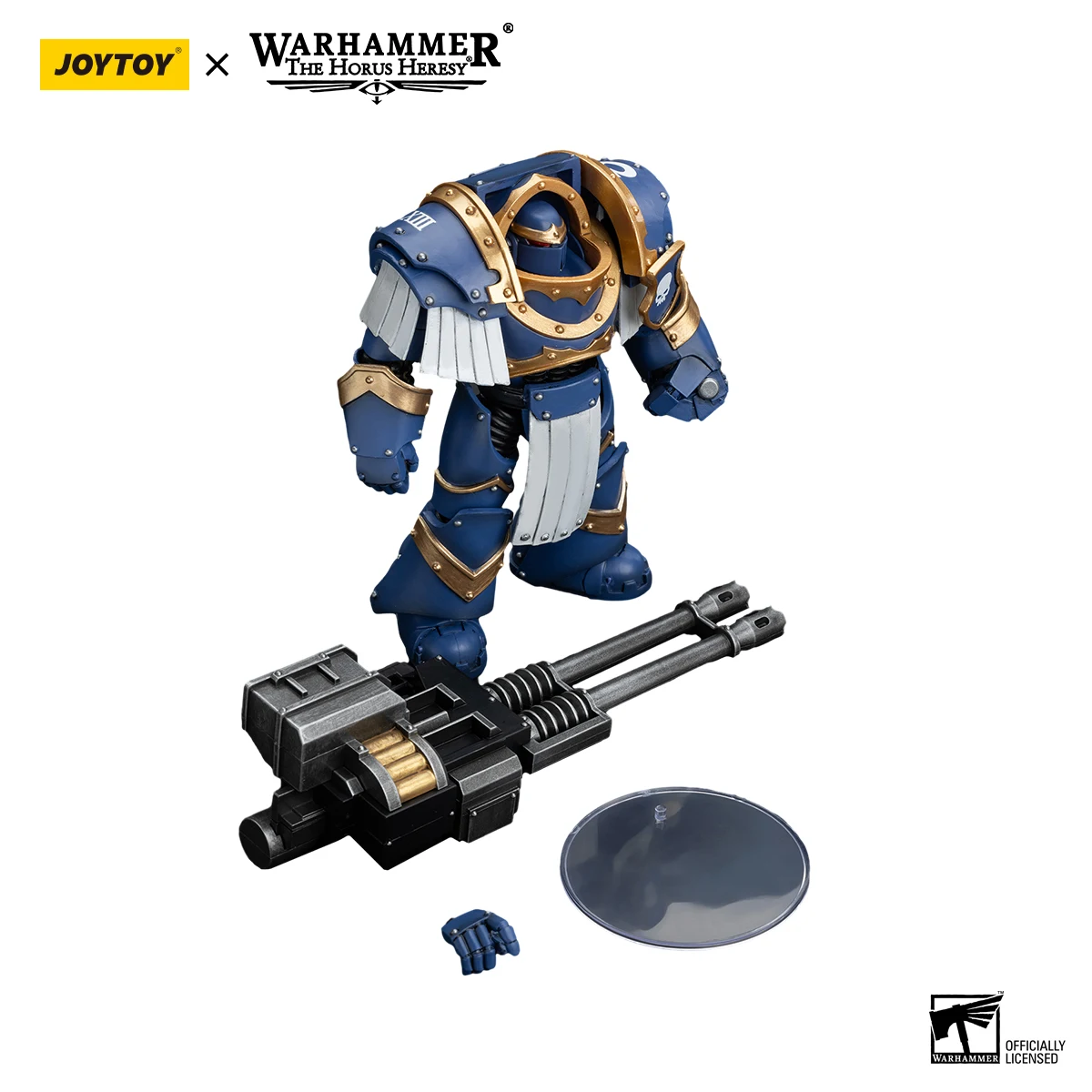 

JOYTOY Warhammer "The Horus Heresy" Uitramarines Cataphractii Terminator Squad Терминатор с Reaper Autocannon Action Doll