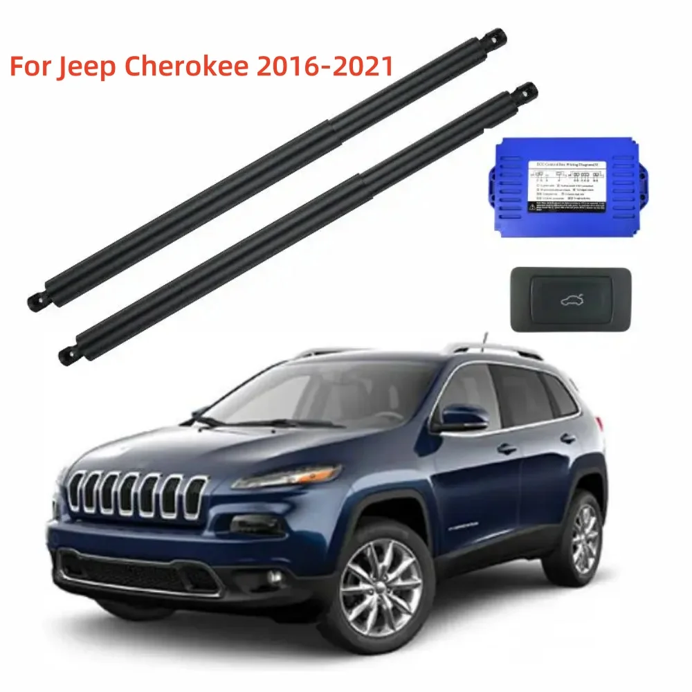 For Jeep Cherokee Electric Tailgate lift Car Trunk Lifter double lever Automotive supplies electric suction rear trunk upgrade