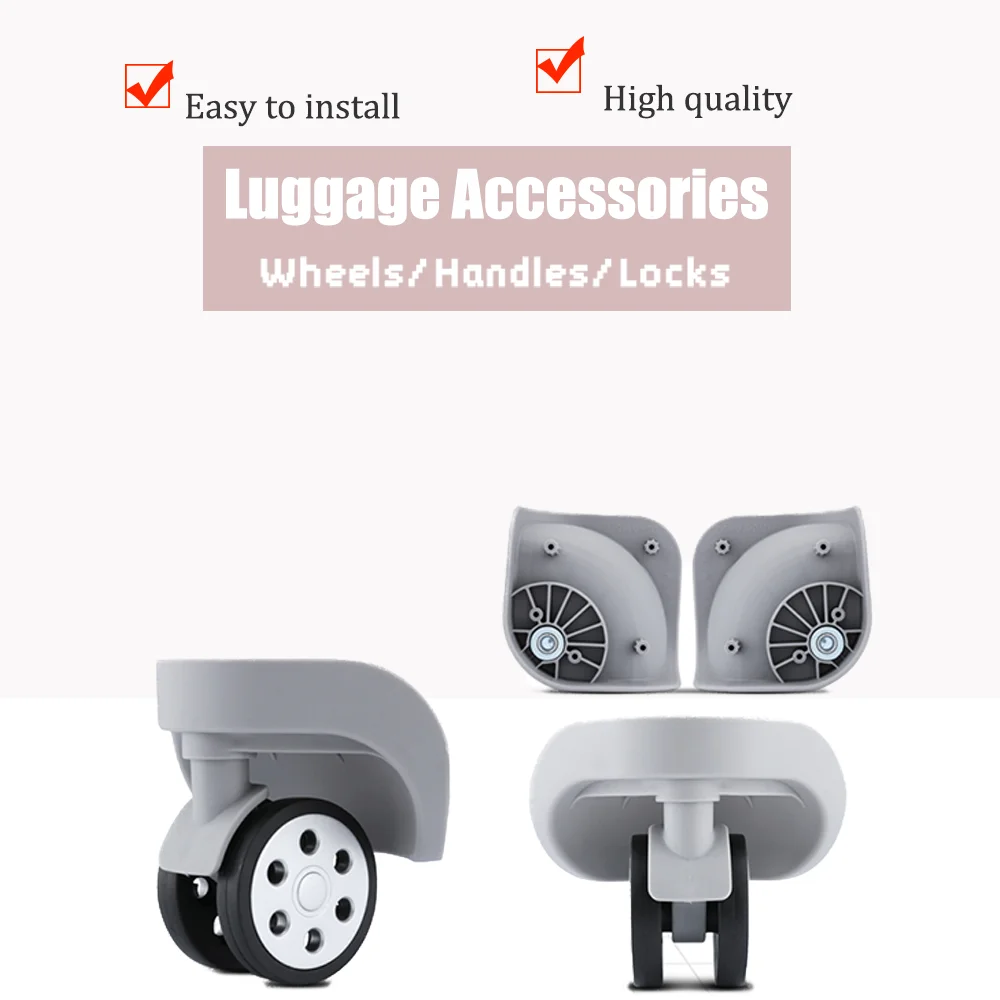 Business W302 Travel Luggage Wheels, Professional Spinner Replacement for Suitcases